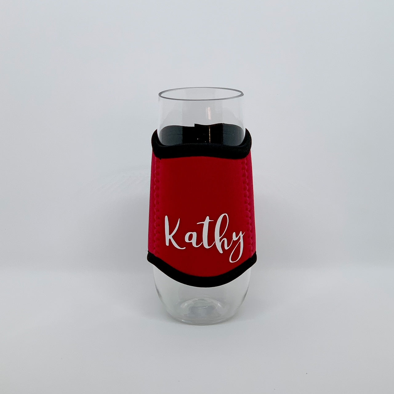 Personalised Stemless Champagne Flute Coolers