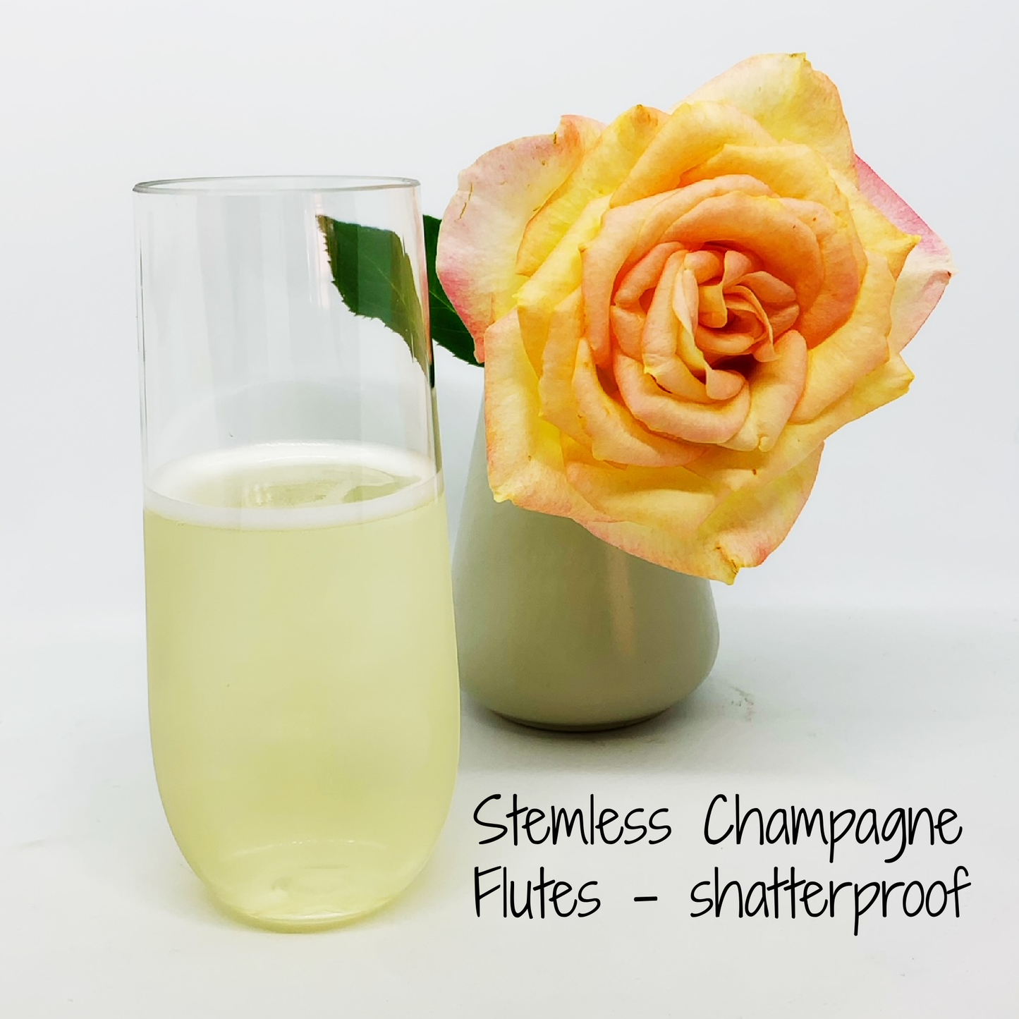 Personalised Stemless Champagne Flute - Cooler & Flute Set