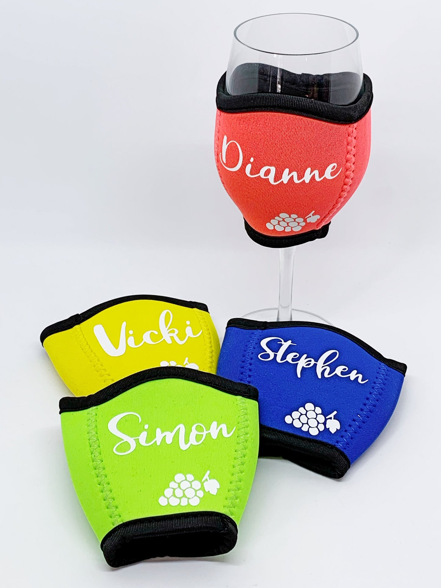 Personalised Wine Glass Cooler