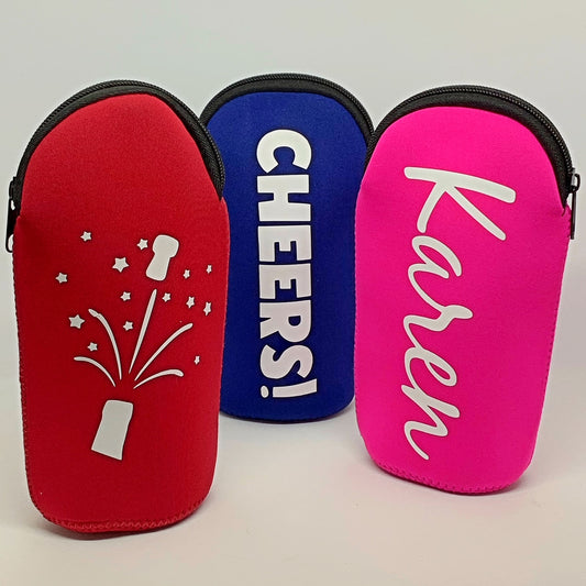 Personalised Wine Bottle, Can, Piccolo Cooler Pouch